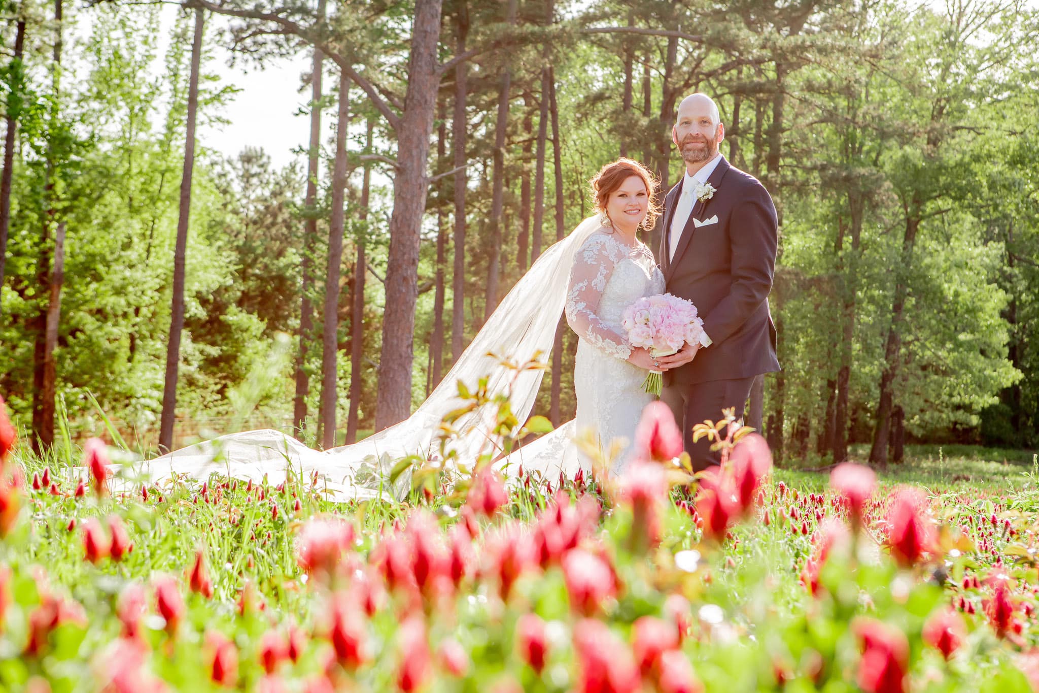 Bridal Bouquet with Pink Peonies